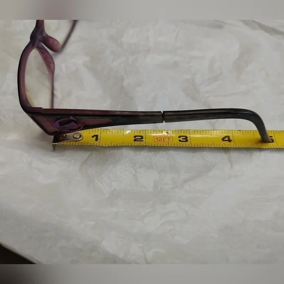 Just Cavalli (Robert Cavalli) Italy Purple Pres.  Plastic Eyeglasses (Frames) - Picture 7 of 12